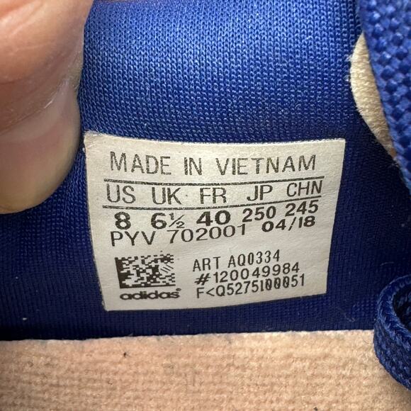 Adidas Boost Solar Glide Blue Athleisure Trainer Running Shoes Women's 8 - Picture 8 of 8